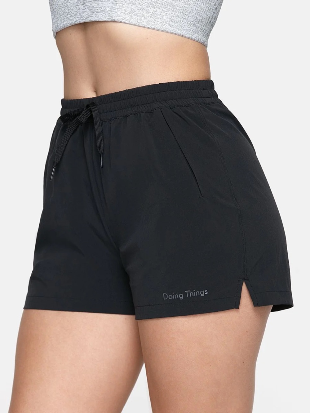 Like New- Outdoor Voices Black 'Doing Things' Shorts Size M